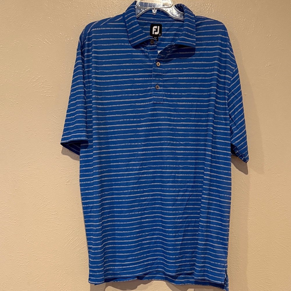FootJoy Navy and White Polo Shirt
